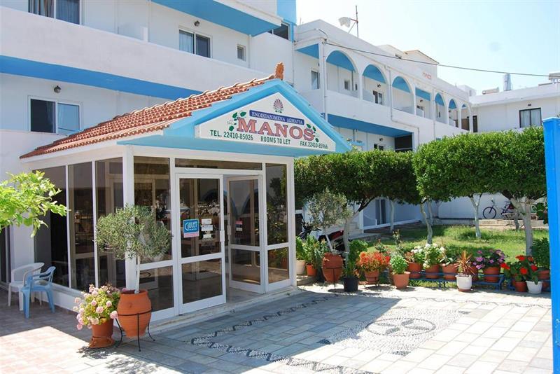 Manos Pension Фалираки Екстериор снимка